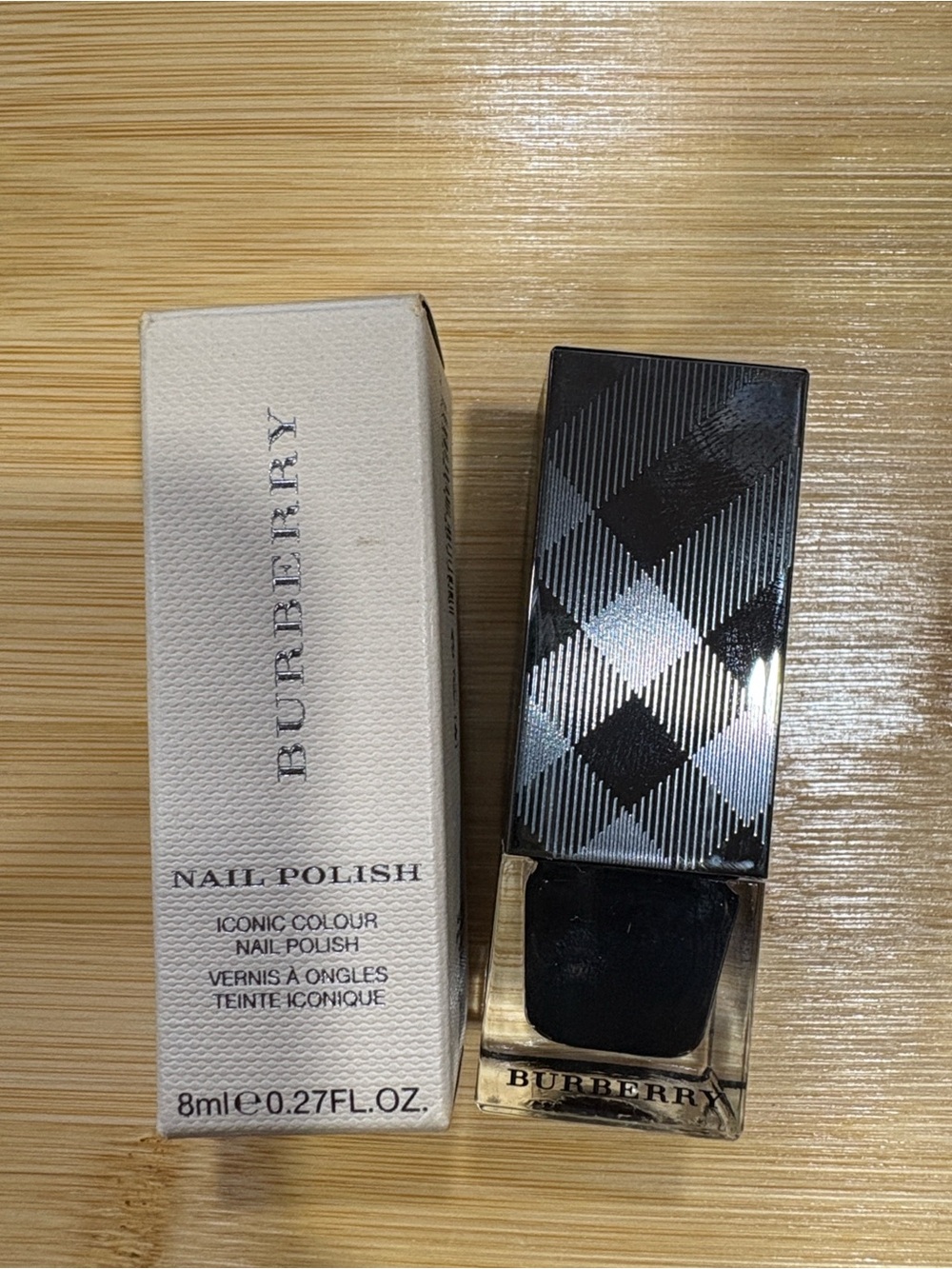 Burberry black poppy